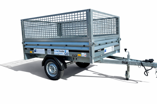 PKW-Anhänger Größe S mit Laubgitter