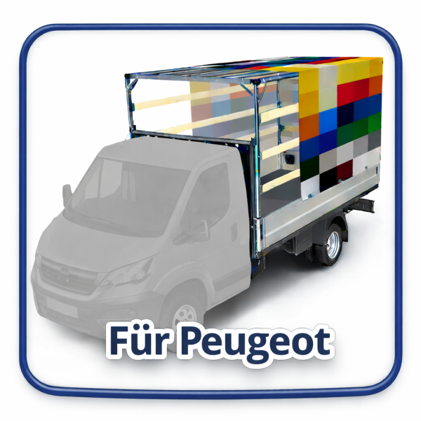 Plane mit Spriegel für Peugeot