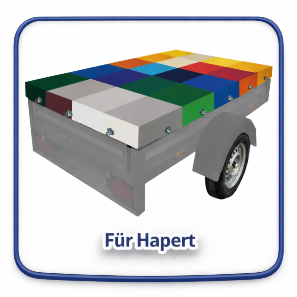 Flachplane für Hapert