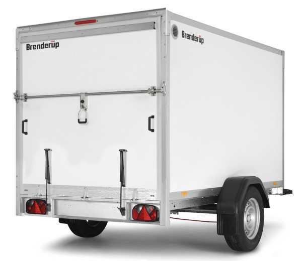 PKW-Anhänger Größe M Koffer mit Rampe