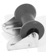 Kielrolle grau mit Beschlag Kielrolle grau mit Beschlag