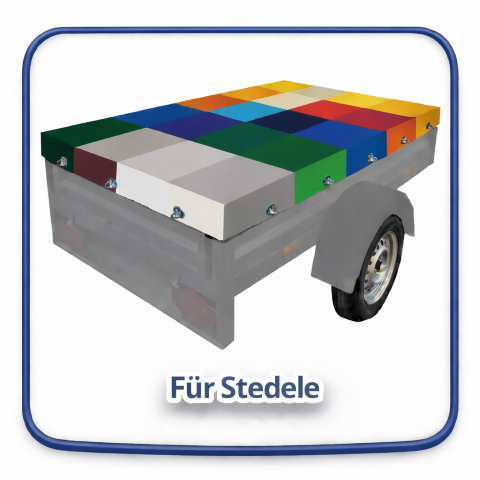 Flachplane für Stedele