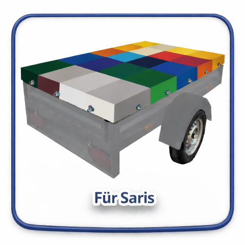 Flachplane für Saris