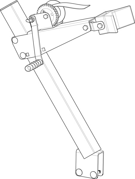 Gurtwinde DL600A mit Windenstand