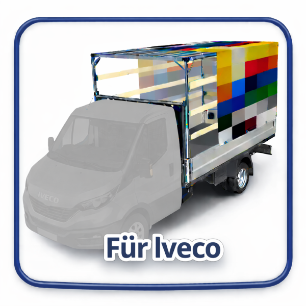 Plane mit Spriegel für Iveco