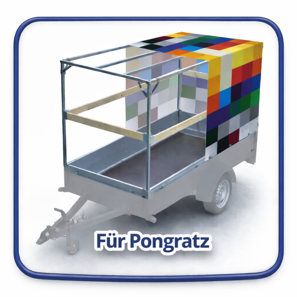 Plane mit Spriegel für Pongratz