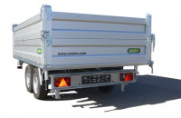 Alu-Bordwandaufsatz 550 mm 4-seitig pendelnd gelagert Alu-Bordwandaufsatz 550 mm 4-seitig pendelnd gelagert