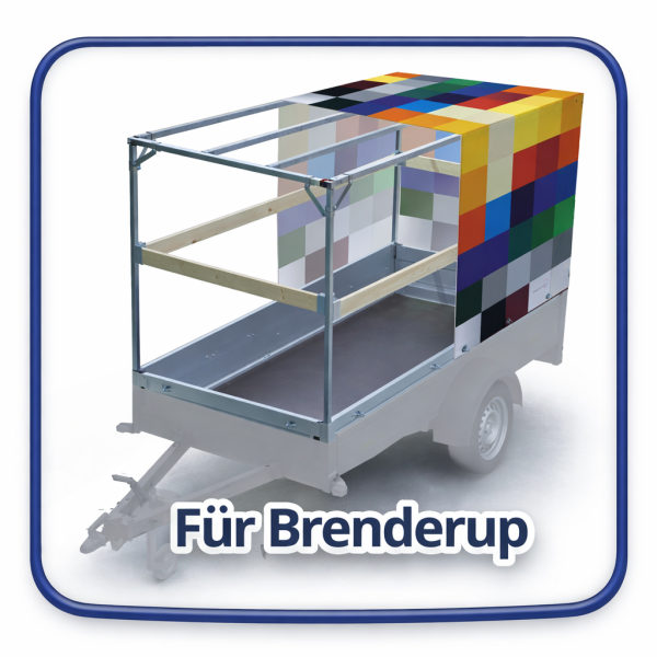 Plane mit Spriegel für Brenderup