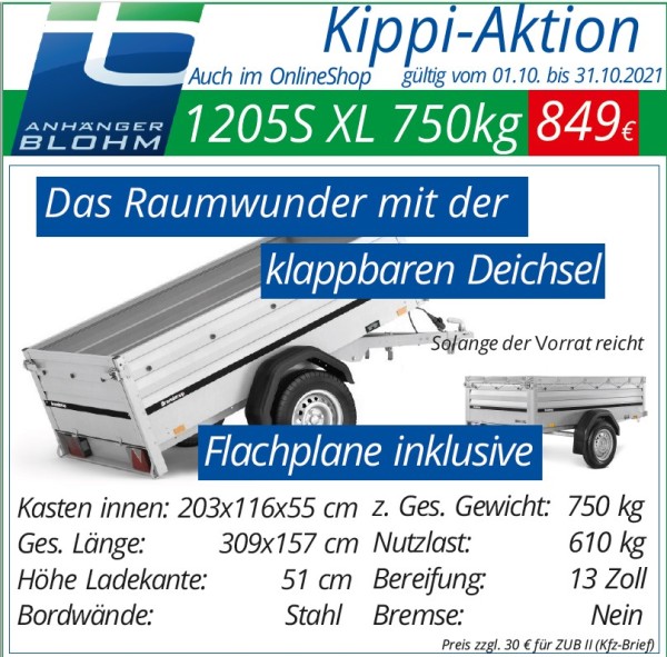 1205S XL UB 750 Kippi